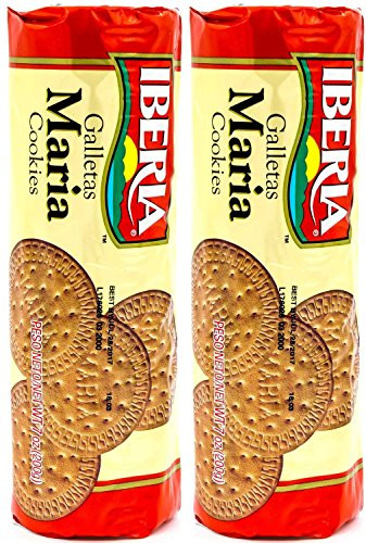 Iberia Maria Cookies 7 oz Galletas Maria -Pack of 2-