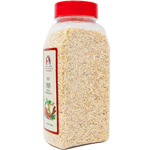 Minced Onion - 14 Oz Premium Grade  and  Fleshly Packed - Chef Quality  Culinary Bulk Seasoning Spices -Minced-