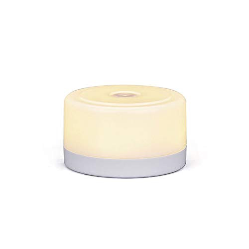 POWSTRO K Night Light Portable LED Night Lamp Wireless Dimmable Light with Touch Switch Baby Nursery Kids Bedside Breastfeeding for Kids-Office-Baby Room -Warm White-
