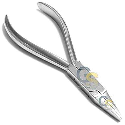 FLAT SMOOTH TIP LABORATORY ORTHODONTIC PLIER G.S INSTRUMENTS
