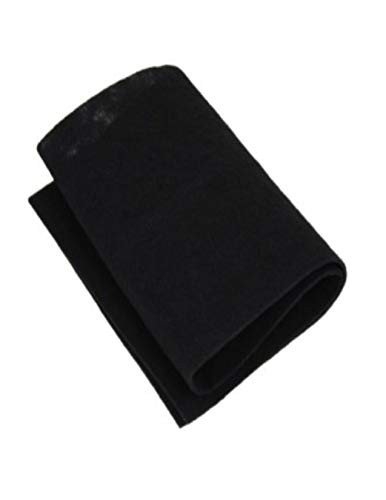 CFS COMPLETE FILTRATION SERVICES EST.2006 1-PACK Cut-to-Fit Carbon Pad 16 x 48 inches for Air Filters Charcoal Sheet fits Air Purifiers Range Hoods Furnace Filters removes Odor V O C Parts Accessories Replacement Replenishment and more -1-