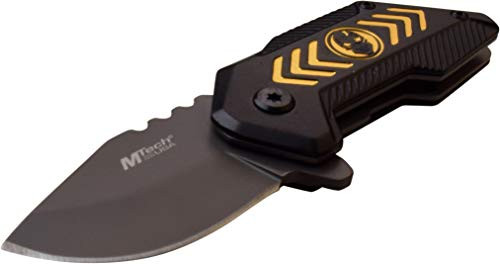 M Tech MTA1051YL-BRK Linerlock A-O Yellow