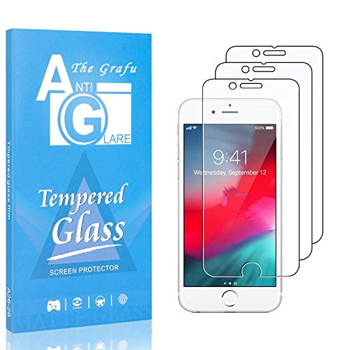 The Grafu Screen Protector for iPhone 8 Plus-iPhone 7 Plus 9H Hardness Tempered Glass Bubble Free Ultra Clear Screen Protector Compatible with iPhone 8 Plus-iPhone 7 Plus 3 Pack The Grafu Screen Protector for iPhone 8 Plus-iPhone 7 Plus 9H Hardness Tempered Glass Bubble Free Ultra Clear Screen Protector Compatible with iPhone 8 Plus-iPhone 7 Plus 3 Pack