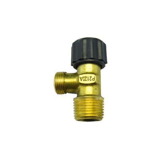 Geberit 240.269.00.1 Angle Stop Valve to Concealed Tank with Blue Handle