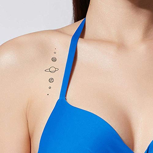 Little Planets - 2 Temporary tattoos