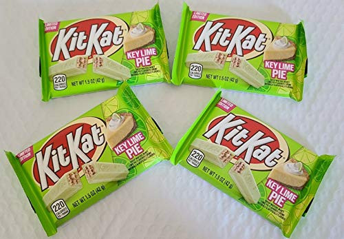 Key Lime Pie Kit Kat - 4 Bars - Limited Edition Flavor