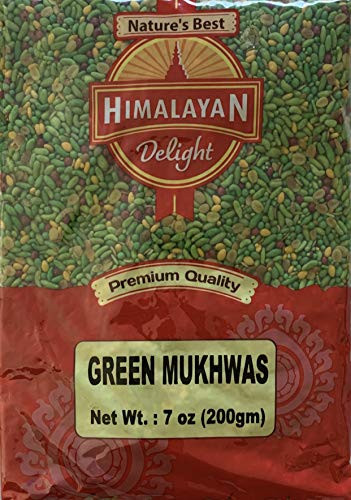 Himalayan Delight Green Mukhwas 7 oz - 200g - -Green Mukhwas 7oz 1 x Green Mukhwas 7oz-