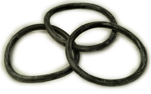 Hoover Convertible Upright Vacuum Cleaner Belts Fits- all Uprights where the belt rides in the center of brushroll 3 belts in pack