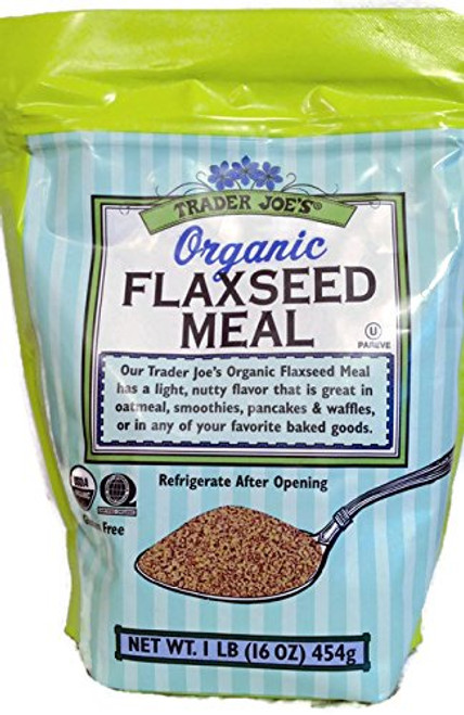 Trader Joe's Organic Gluten Free Flaxseed Meal 1lb -16 oz-
