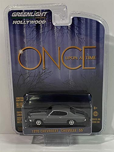 1970 Chevy Chevelle SS 454 Dark Gray Once Upon A Time -2011-2018- TV Series Hollywood Series 1-64 Diecast Model Car by Greenlight 44900 E