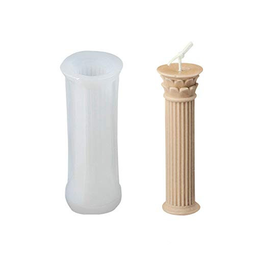Roman Column Silicone Candle Mold Venus Sculpture Silicone Mold Human Body Mold Candle Making Mould Handmade Aromatherapy Soap Molds-B-