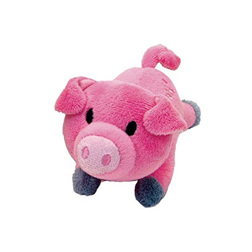 MPP Lil Pals Plush Toys for Small Dog Puppies 5" Choose Gator Pig Lion or Set of 3 -Pig-