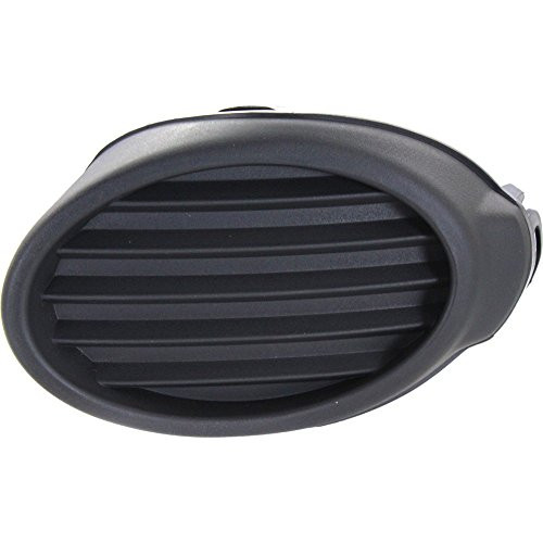 Evan-Fischer Fog Light Cover for Ford Ford Focus 12-14 Textured Sedan S-SE Models Right Side