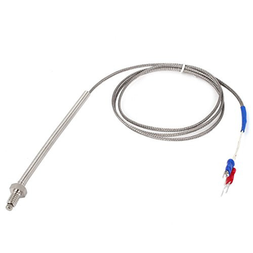 uxcell 1M K-Type Thermocouple Temperature Controller 0 to 500C Sensor Probe