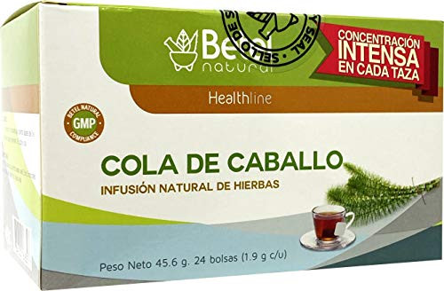 Cola de Caballo -Horsetail- Tea by Betel Natural - Healthy Nails Hair Skin - 24 Tea Bags Cola de Caballo -Horsetail- Tea by Betel Natural - Healthy Nails Hair Skin - 24 Tea Bags