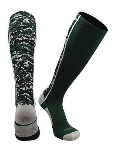 TCK Digital Camo OTC Socks -Dark Green Small-