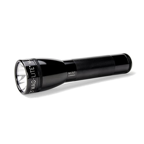Maglite ML25IT Incandescent 2-Cell C Flashlight, Black
