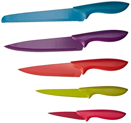 Kole Colorful Multi-Purpose Knife Set (5 Piece), Regular