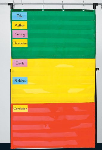 Carson-Dellosa CD-5642 Adjustable Pocket Chart, 33.75" x 55.5"