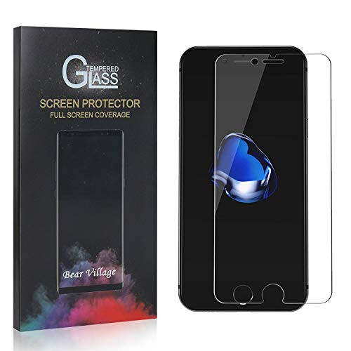 Screen Protector for iPhone 8 Plus-iPhone 7 Plus Bear Village Ultra Clear Tempered Glass Screen Protector for iPhone 8 Plus-iPhone 7 Plus Anti Fingerprint Screen Protector Glass 4 Pack