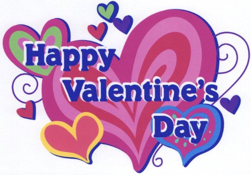 8" Round ~ Happy Valentines Day ~ Edible Cake-Cupcake Topper