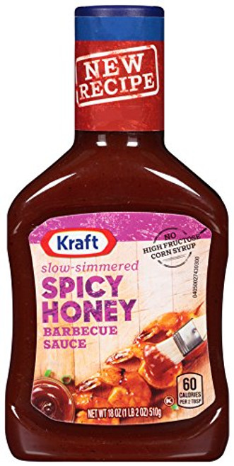 Kraft Spicy Honey Barbecue Sauce 18 oz