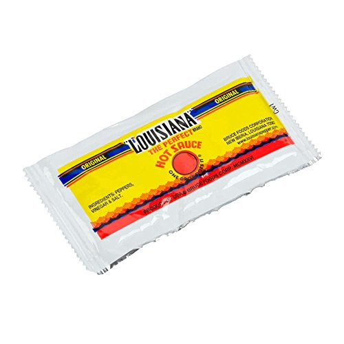 Louisiana Hot Sauce Packets - 7 gram -25 ct.-