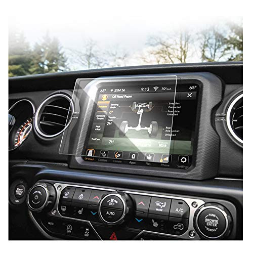 Interior Accessories for Jeep Wrangler 2018-2021 Gladiator 2020 2021 Uconnect 7-inch Screen Protector Compatible for Jeep Gladiator Navigation Touch Screen Cover for Jeep Wrangler JL 2018-2021 -7-inch-