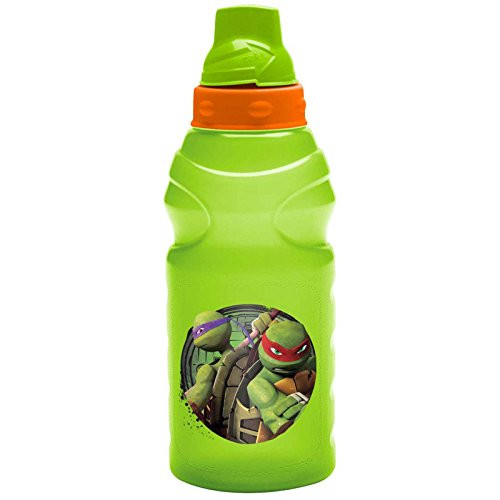 Zak Teenage Mutant Ninja Turtles ChillPak 16 oz Water Bottle with LiquidLock Lid with Ice Core