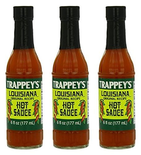 Trappey's - 3 PACK - Louisiana Original Hot Sauce 6oz Each