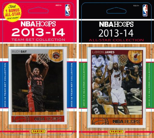 NBA Toronto Raptors Licensed 2013-14 Hoops Team Set Plus 2013-24 Hoops All Star Card Set