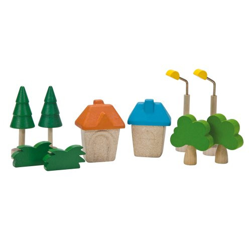 PlanToys City Road and Rail City Accessories