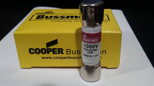 1- Buss Fluke 11A 1000V DMM 11A Digital Multimeter Bussmann DMM B 11A Fuse