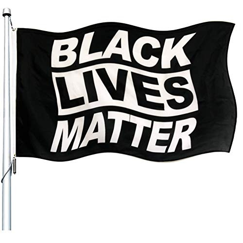Black Lives Matter BLM Flag 3x5 Outdoor- 100 percent Durable Polyester Peace Protest Black Activist Black Pride Flags Banner with 2 Brass Grommets Black Lives Matter BLM Flag 3x5 Outdoor- 100 percent Durable Polyester Peace Protest Black Activist Black Pride Flags Banner with 2 Brass Grommets