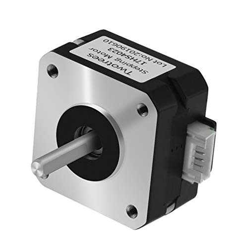 Twotrees Nema17 Stepper Motor 4 Lead Stepper Motor Nema 17 Motor with 1m Cable 42BYGH 23MM 1.5A for CNC XYZ 3D Printer 17HS4023