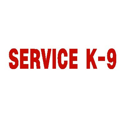 Designer Signs Service K-9 Reflective Decals and Magnets