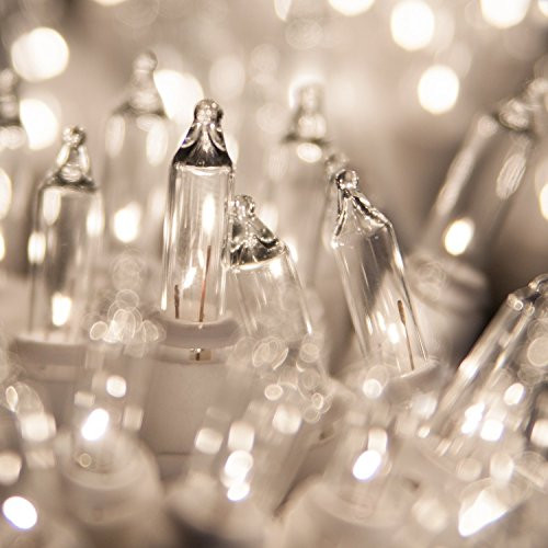 Kringle Traditions White Wire Christmas Lights Wedding Mini Lights Home Party Lights Canopy Outdoor Lights White Wire Mini Lights -50 Lights 17 Ft Clear- Kringle Traditions White Wire Christmas Lights Wedding Mini Lights Home Party Lights Canopy Outdoor Lights White Wire Mini Lights -50 Lights 17 Ft Clear-