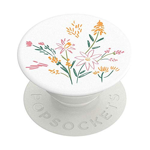 PopSockets- PopGrip with Swappable Top for Phones and Tablets - Wild Blooms
