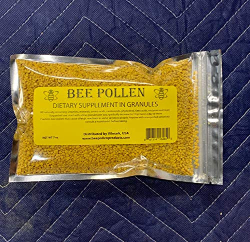 BEE Pollen 100 percent Pure Natural Bee Pollen Granules 7 oz BEE Pollen 100 percent Pure Natural Bee Pollen Granules 7 oz
