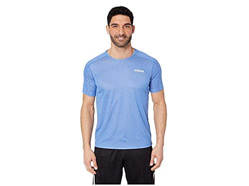 adidas Men's Designed 2 Move Heather Tee, Collegiate Royal, Medium