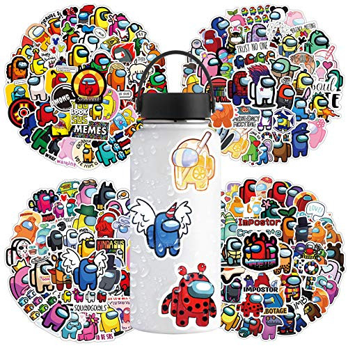 Among Us Stickers 200 Pcs Waterproof Trendy Adult Gaming Stickers Perfect for Water Bottles Laptop Phone Car Skateboard Travel Suitcase Among Us Stickers 200 Pcs Waterproof Trendy Adult Gaming Stickers Perfect for Water Bottles Laptop Phone Car Skateboard Travel Suitcase