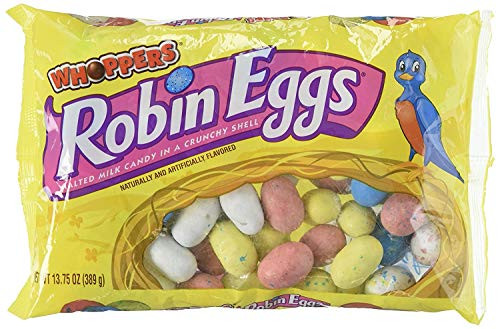 Hershey's Whoppers Robin Eggs Easter Chocolate Candy - Malted Milk Candy In A Crunchy Shell 13.74 oz Hershey's Whoppers Robin Eggs Easter Chocolate Candy - Malted Milk Candy In A Crunchy Shell 13.74 oz