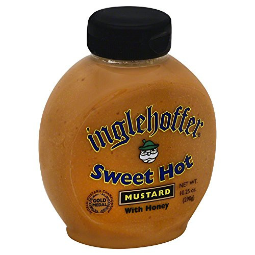 Inglehoffer Mustard Sweet Hot Squeeze 10.25 OZ -Pack of 2-
