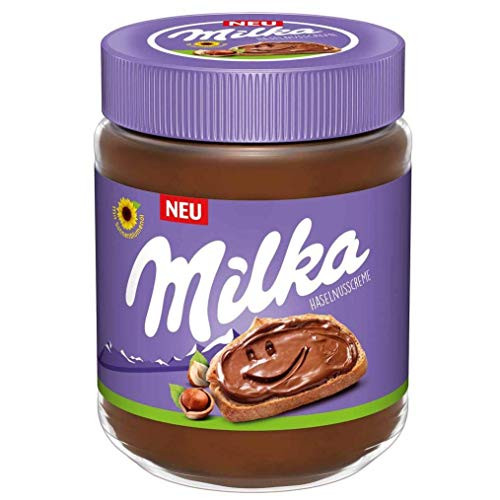 Milka Hazelnut Cream Spread - Glass Jar -350g - 12.35oz-