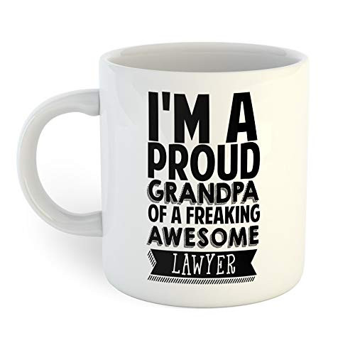 I'm A Proud Grandpa Of A Freaking Awesome Lawyer Coffee Mug