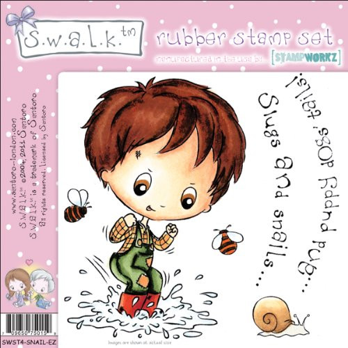 S.W.A.L.K. Stamp Collection - 4.75"X4.75"-Slugs and Snails