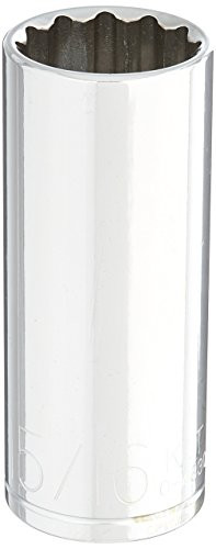 K-T Industries 0-4330 1-2" Drive x 15-16" 12-Point Deep Socket