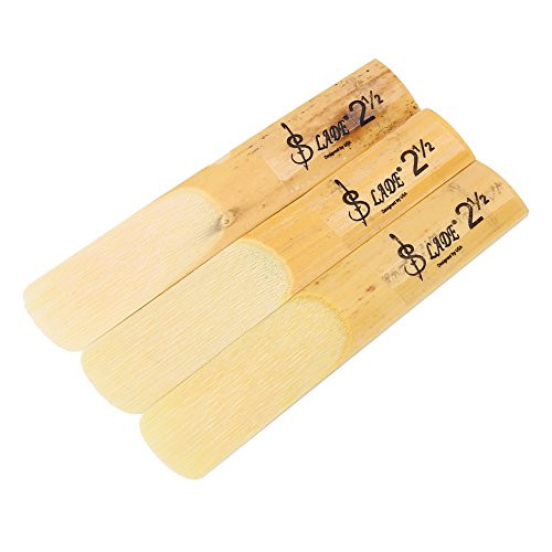 VGEBY Clarinet Reeds Saxophone Reeds 10pcs Plastic B-Flat 2.5 Clarinet Reeds Repair Parts Reed Accessory