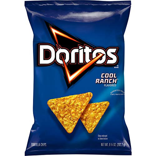 Doritos Tortilla Chips Cool Ranch Bag 9.25 Ounce