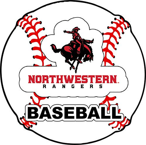 R and R Imports Northwestern Oklahoma State University 4-Inch Round Baseball Vinyl Decal Sticker R and R Imports Northwestern Oklahoma State University 4-Inch Round Baseball Vinyl Decal Sticker